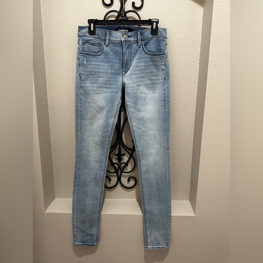 Express Denim Perfect Midrise Jegging Jeans 6R